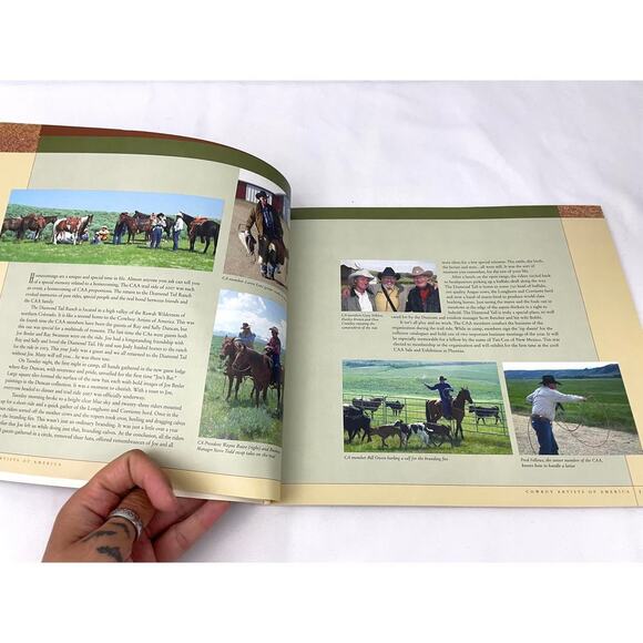 Cowboy Artists of America Paperback 42nd Phoenix Art Museum 2007 First Edition - Picture 8 of 14